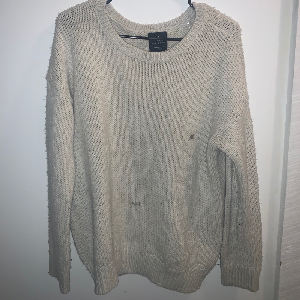 Off white sweater